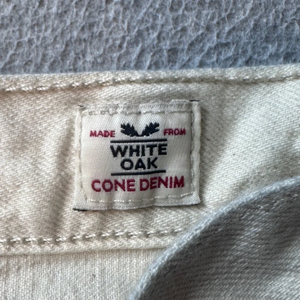 Levi's 501 Jeans Mens 38x34 (36x32) Original Fit White Oak Cone Denim Straight